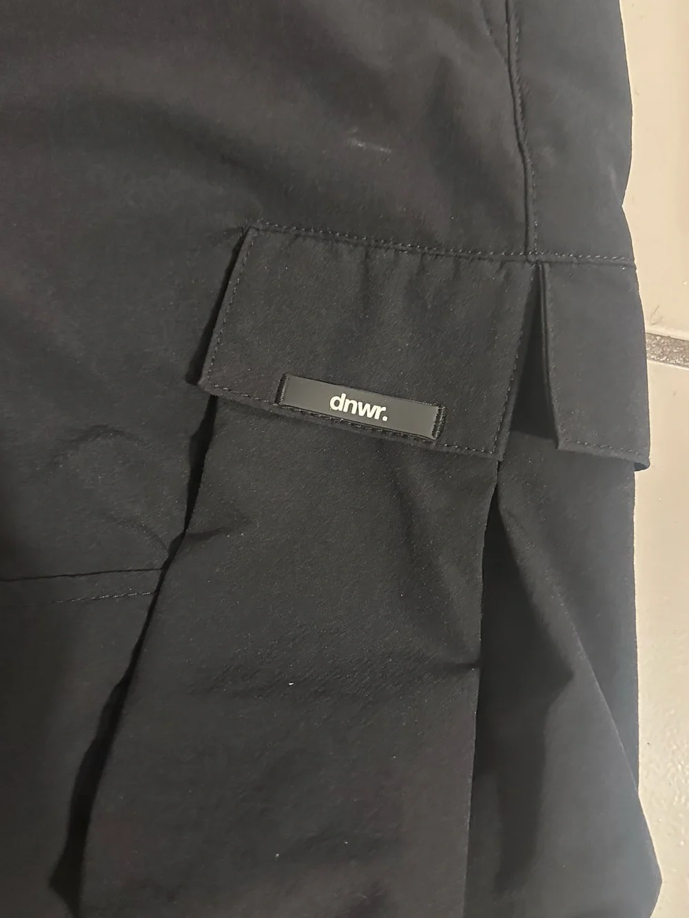 Zara Black Cargo Pants with Utility Pockets